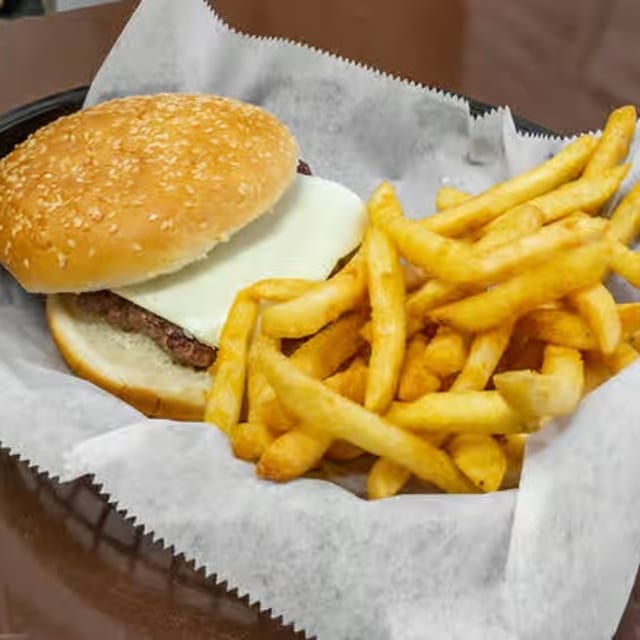 Cheeseburger & Fries Combo.