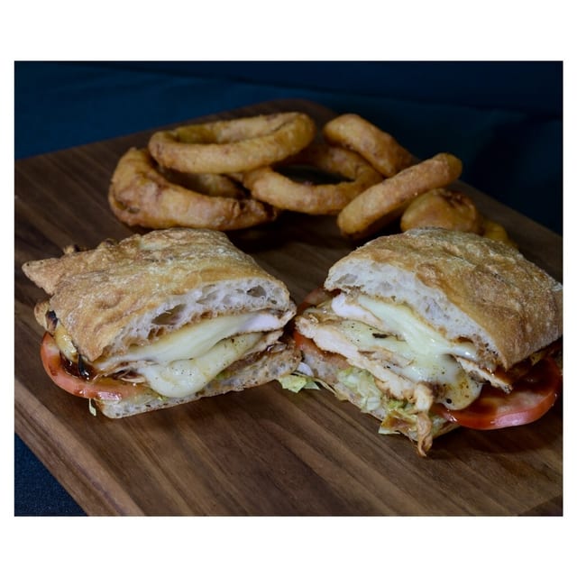 Rustic BBQ Chicken Sandwich.