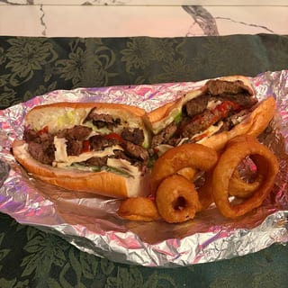 Cheeseburger Hot Sub
