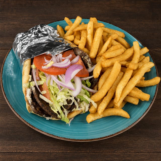 Gyro & Fries Combo.
