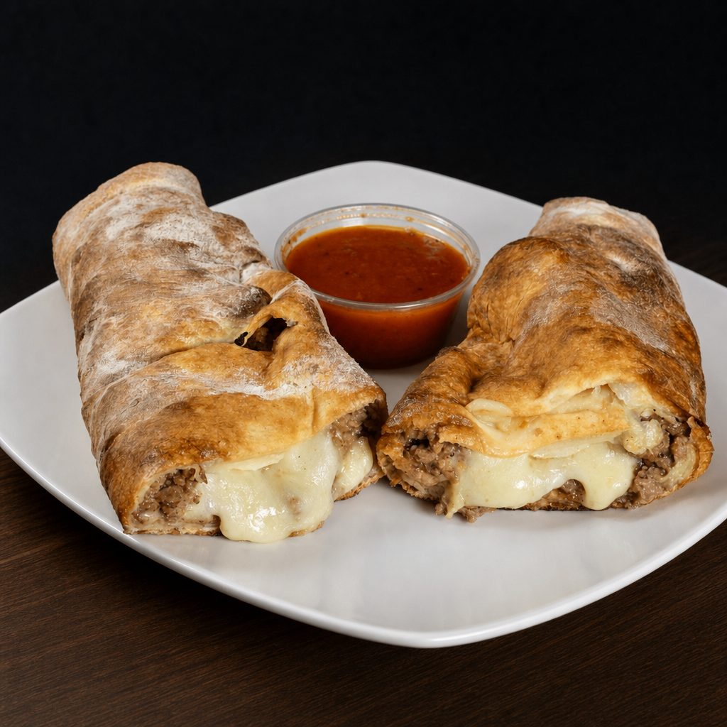 Carini's Stromboli Pie.